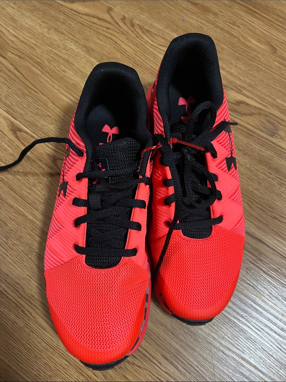 Under Armour Red and Black Men's Training Shoes